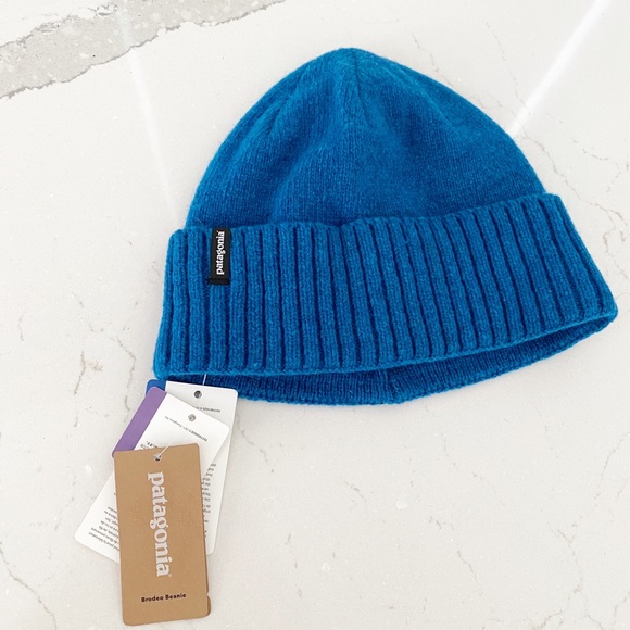 Patagonia Accessories - 6HR SALE Patagonia Brodeo Beanie Balkan Blue
